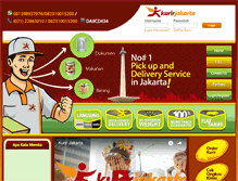 Tablet Screenshot of kurirjakarta.com
